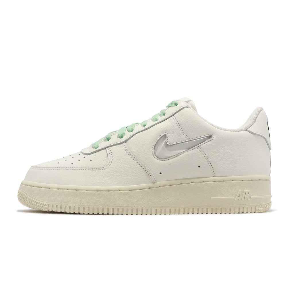 Nike 休閒鞋Air Force 1 07 PRM VNTG 男鞋奶油白仿舊AF1 皮革經典