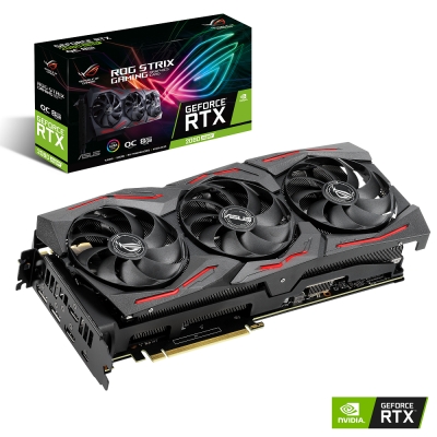 ASUS ROG Strix GeForce RTX2080 SUPER O8G電競顯示卡