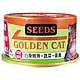 【Seeds 聖萊西】GOLDEN CAT健康機能特級金貓罐-白身鮪魚+蔬菜+蛋黃(80gX24罐) product thumbnail 1