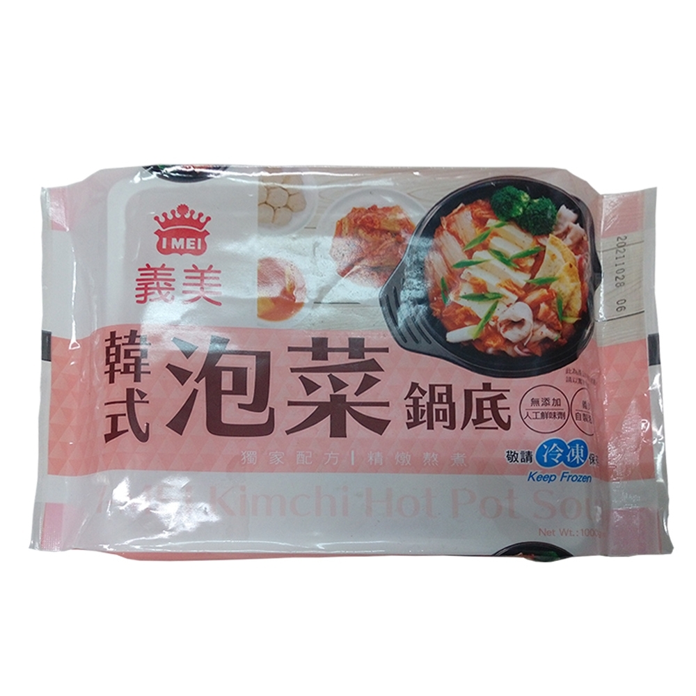 任-義美 韓式泡菜鍋底(1000g/盒)