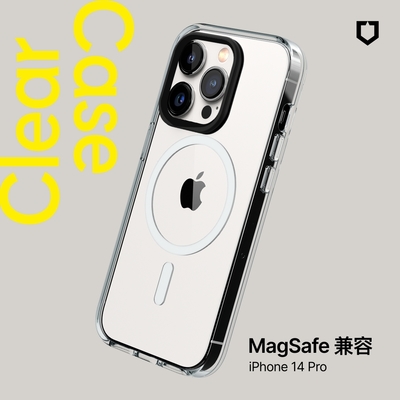 犀牛盾 iPhone 14 Pro(6.1吋) Clear (MagSafe兼容)超強磁吸透明防摔手機殼
