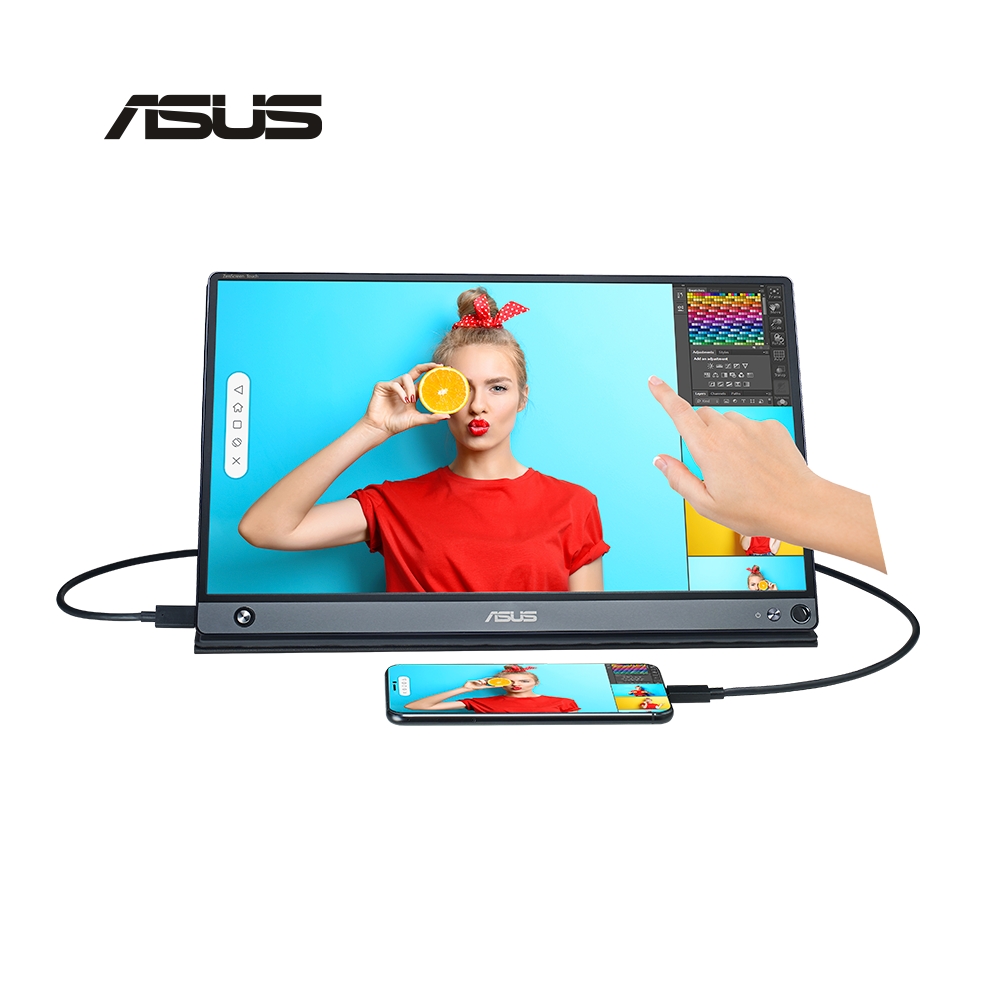 ASUS ZenScreen Touch MB16AMT 16型IPS可攜式觸控螢幕