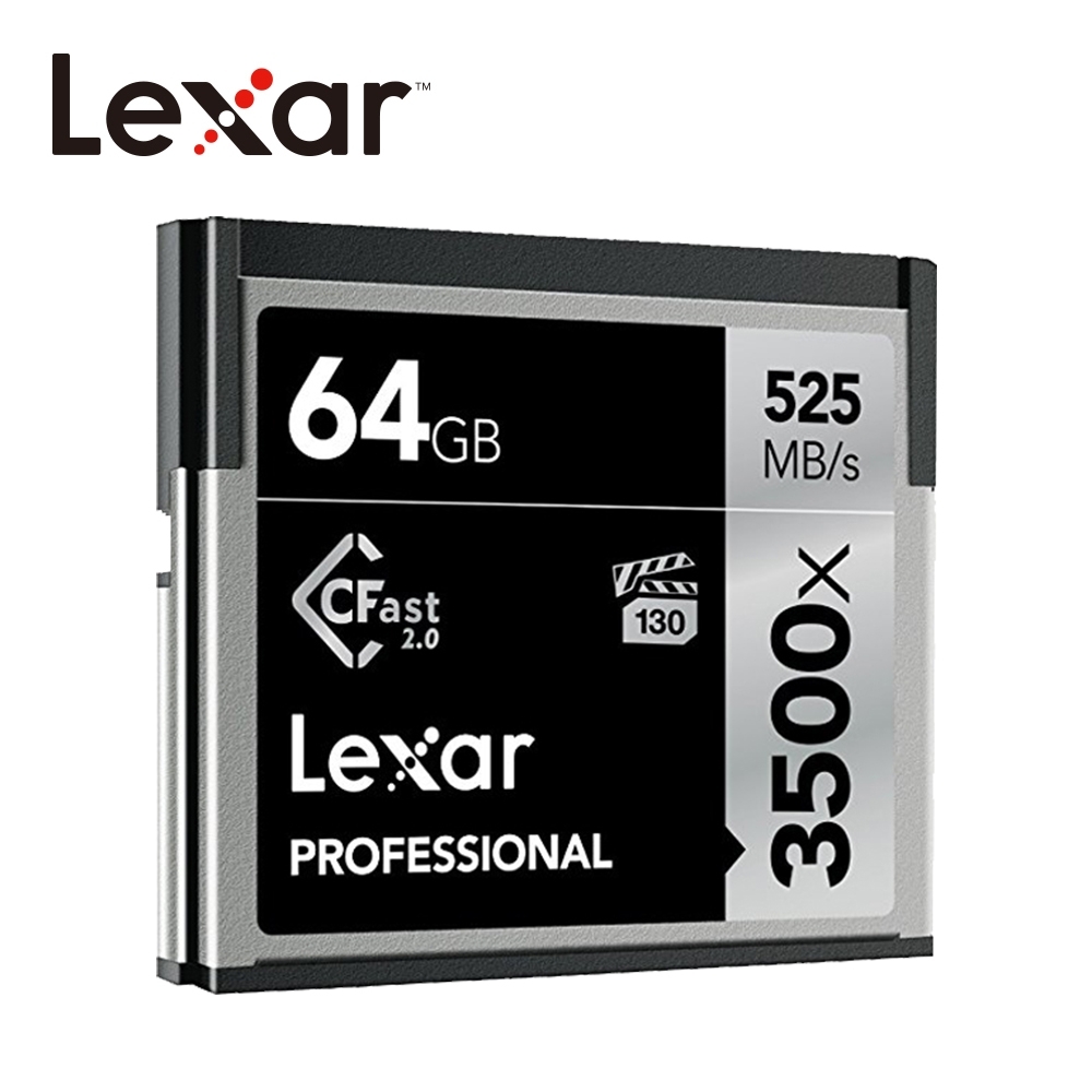 Lexar 3500x CFast 2.0 記憶卡 64GB 公司貨
