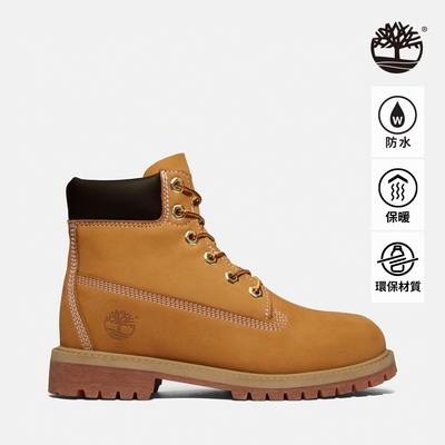 Timberland 童款小麥黃經典防水6吋靴(5-9Y)|12909713