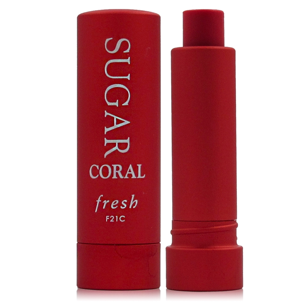 FRESH馥蕾詩 黃糖潤色護唇膏SPF15 #CORAL珊瑚橙紅 2.2g