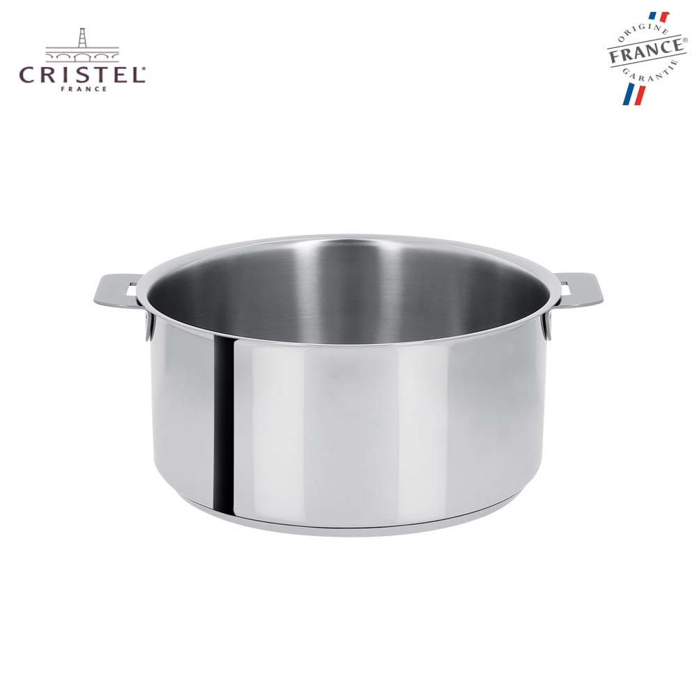 法國CRISTEL鍋具 MUTINE系列 三層不鏽鋼湯鍋18公分-C18Q(法國原裝進口)