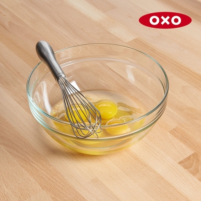 美國OXO 好打發9吋不鏽鋼打蛋器-金屬款