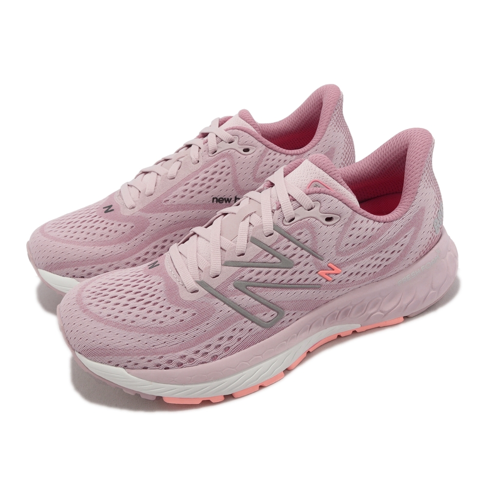 New Balance 慢跑鞋 Fresh Foam X 880 V13 D 寬楦 女鞋 粉 運動鞋 緩震 路跑 NB W880C13-D