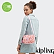 Kipling 粉橘花卉印花多層隨身斜背包-ABANU M product thumbnail 1