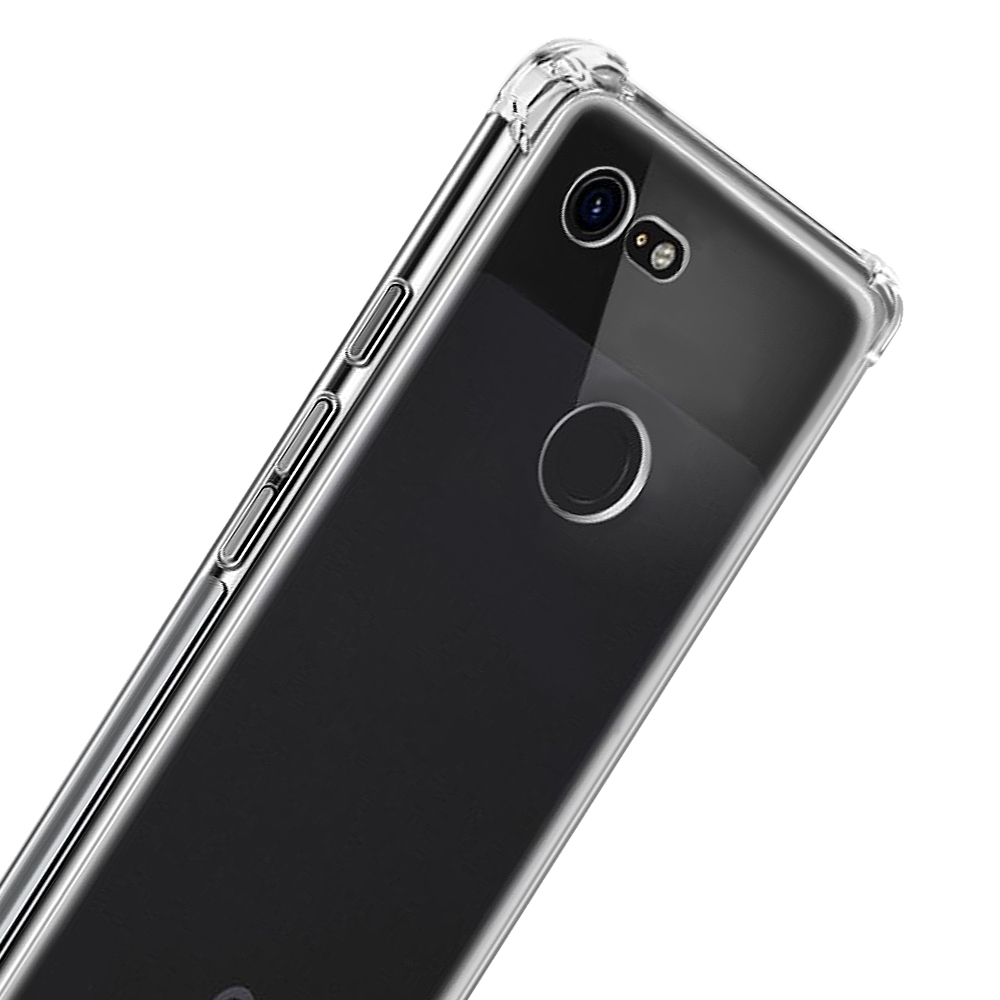 Google Pixel3 透明四角防摔氣囊手機保護殼 Pixel 3手機殼