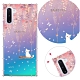 YOURS 三星 Galaxy Note10 6.3吋 奧地利彩鑽防摔手機殼-紫藤花 product thumbnail 1