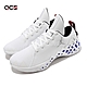 Nike 籃球鞋 Jumpman Diamond Low PF 白 粉紅 藍 黃 D77 男鞋 氣墊 低筒 CI1209-101 product thumbnail 1