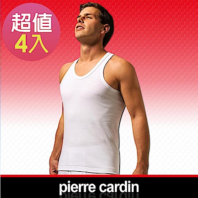 Pierre Cardin 皮爾卡登 新機能吸汗透氣 背心(4入組)