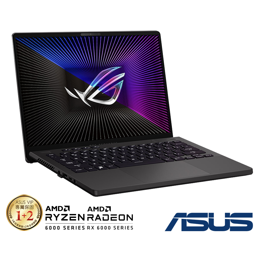 ASUS GA402RJ 14吋電競筆電 (R9-6900HS/RX6700S/16G/1TB SSD/日蝕灰/有燈版)