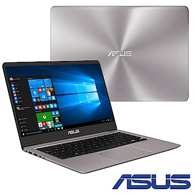 ASUS UX410UF 14吋筆電(i5-8250U/256G/MX130/石英灰