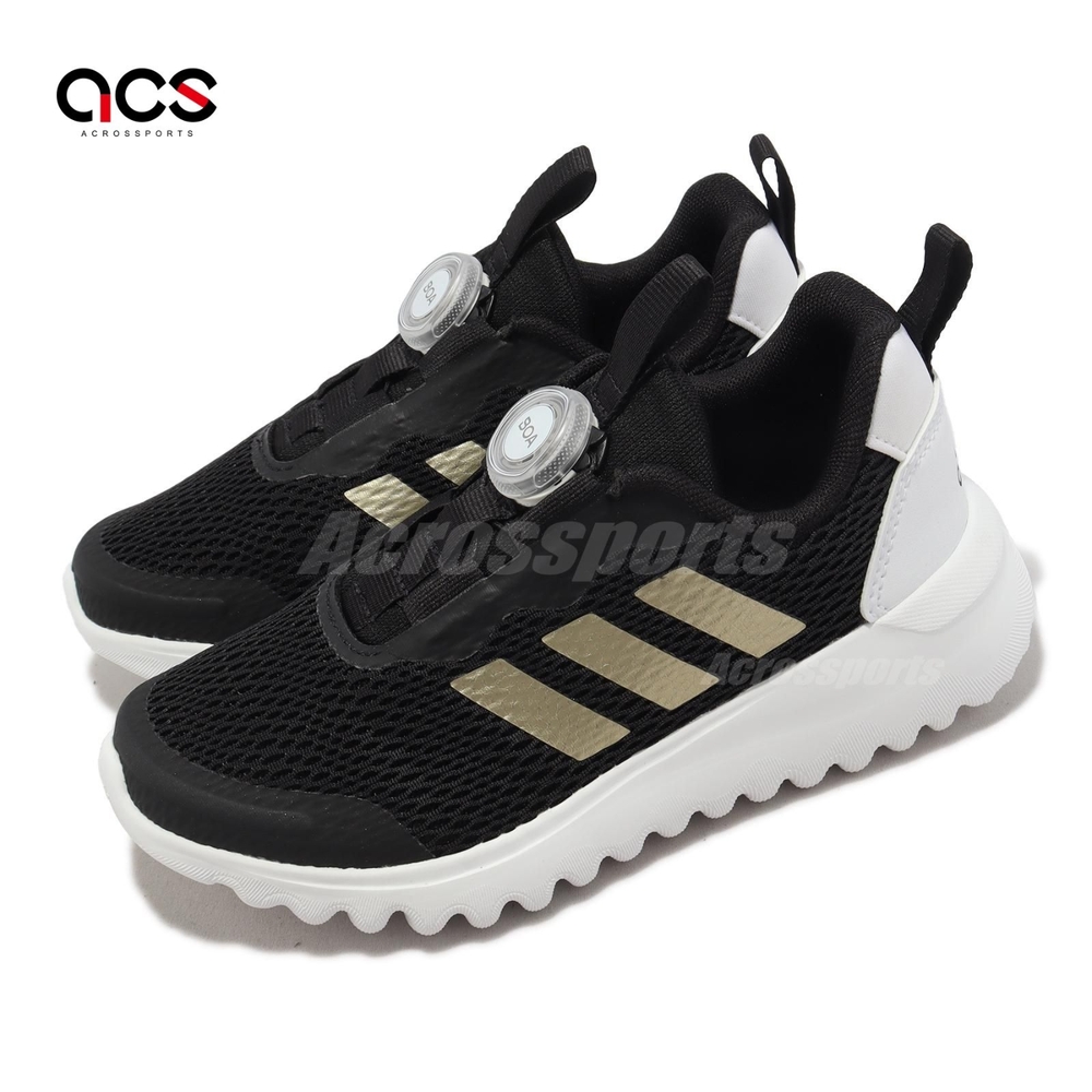 adidas 童鞋 ActiveFlex BOA 3 K 中童 大童 黑 快速旋鈕 小朋友 運動鞋 愛迪達 IG0588