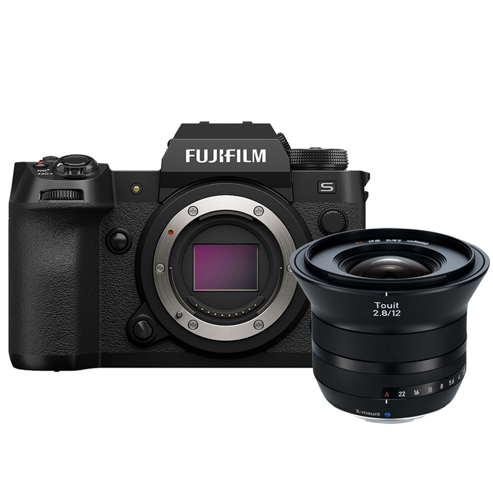 (最高6%無上限)FUJIFILM X-H2S 單機身 + Zeiss Touit 2.8/12 鏡頭 公司貨/富士 單眼 相機