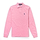 Polo Ralph Lauren 年度熱銷刺繡小馬長袖POLO衫(CUSTOM SLIM FIT)-粉色 product thumbnail 1