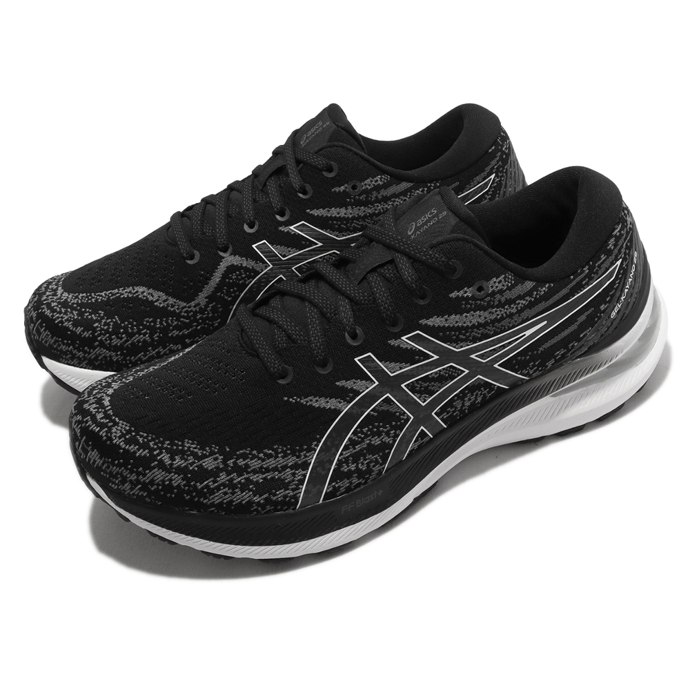 Asics 慢跑鞋 GEL-Kayano 29 2E Wide 男鞋 寬楦 黑 白 支撐型 路跑 運動鞋 1011B470002