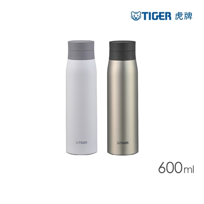 TIGER虎牌 夢重力超輕量抗菌加工不鏽鋼旋蓋保溫杯600ml(MCY-K060)