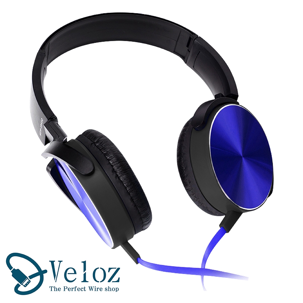 Veloz 輕便頭戴式可轉耳罩耳機(Velo-49)