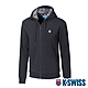 K-SWISS Fur Hoody Jacket刷毛連帽外套-女-黑 product thumbnail 1