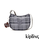 Kipling 輕灰蘇格蘭紋輕便斜背包-CELESTE T product thumbnail 1