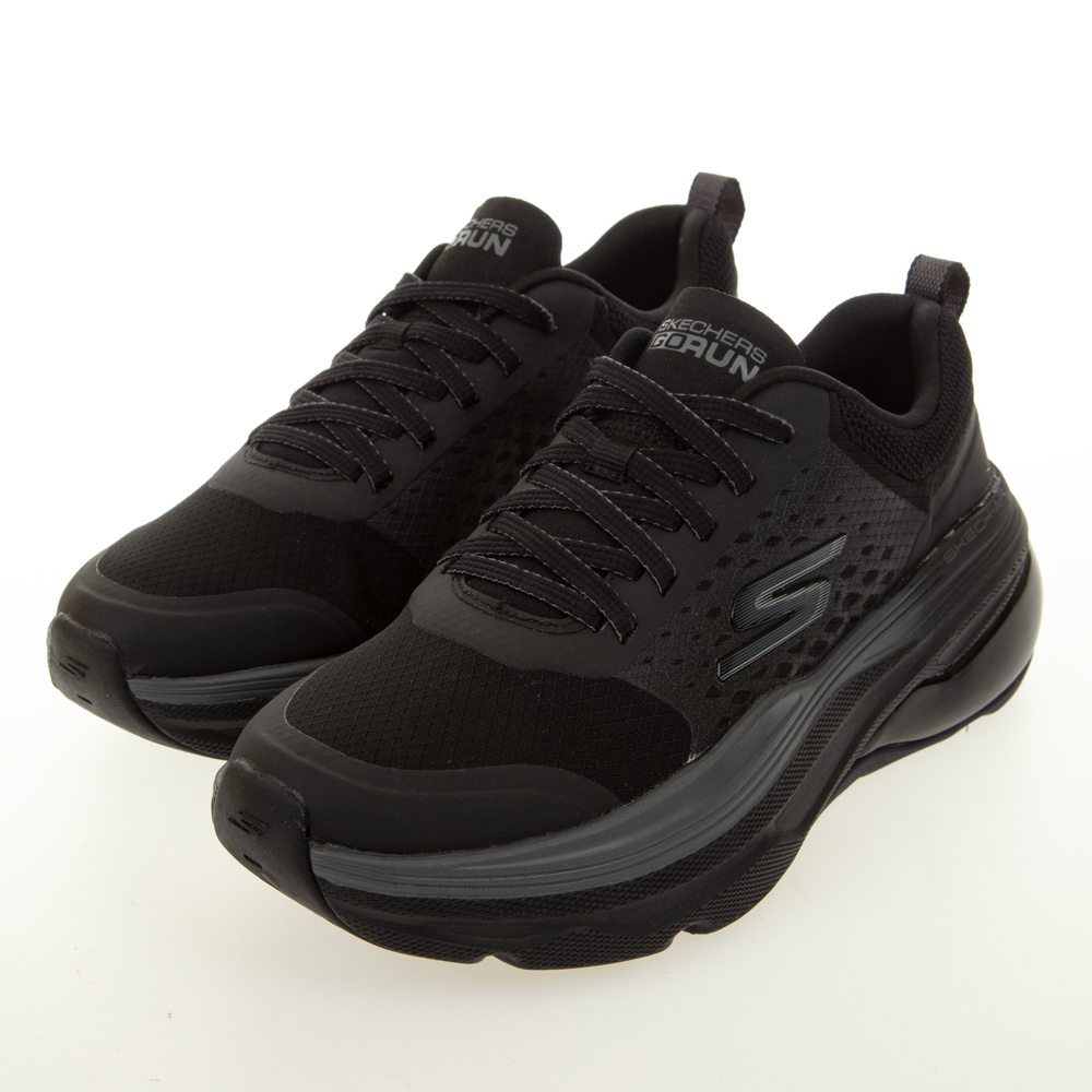 SKECHERS 慢跑鞋 女慢跑系列 GORUN MAX CUSHIONING AIR - 128062BBK