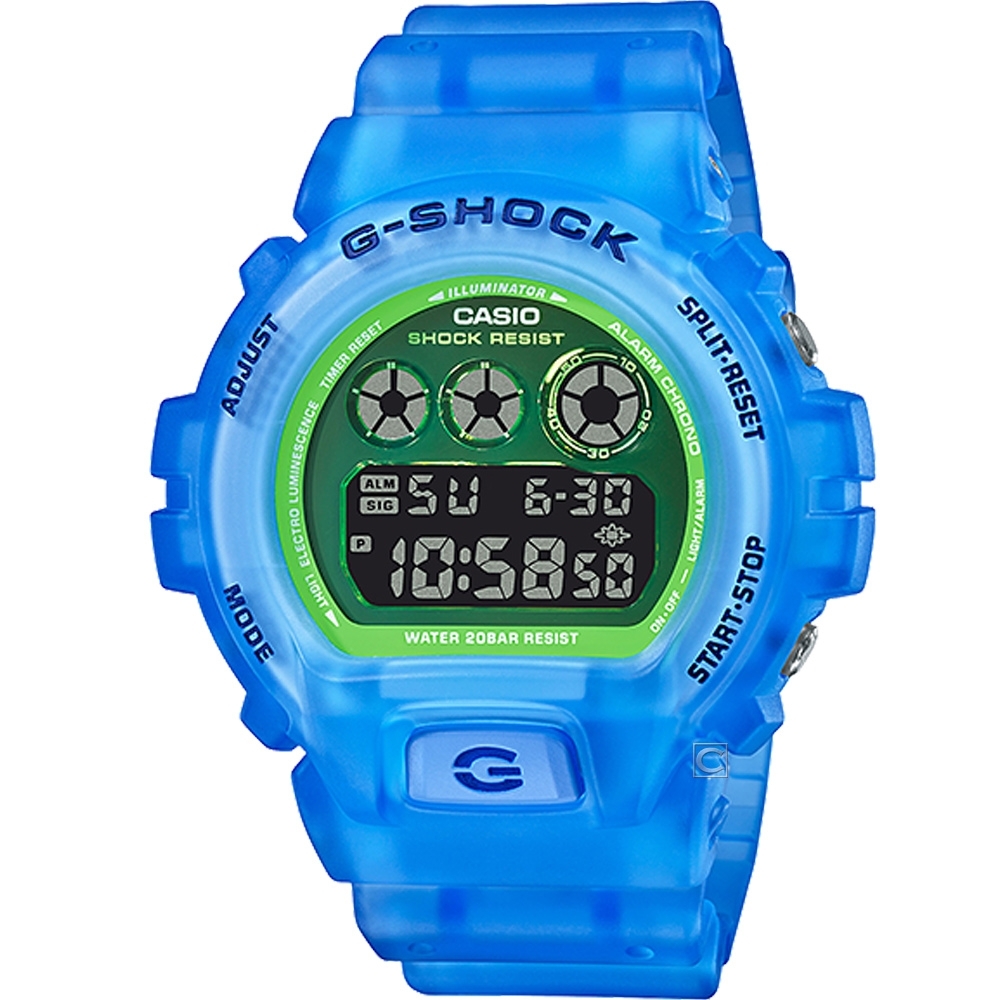 CASIO G-SHOCK 6900冰風主流超人氣動錶(DW-6900LS-2)