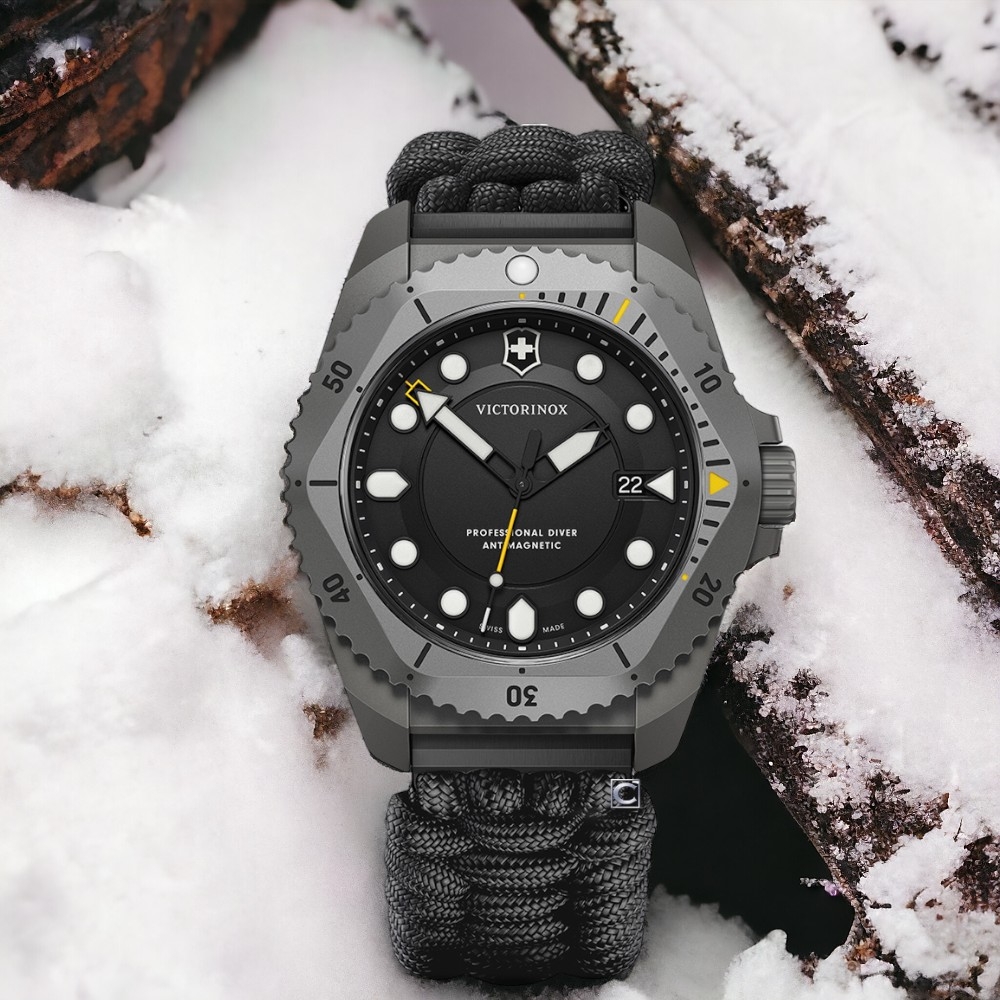VICTORINOX 瑞士維氏 DIVE PRO 300米潛水錶 男錶 腕錶 手錶 鈦金屬-VISA-241993