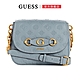 【GUESS】皮革壓花G字金扣斜背包-兩色任選 product thumbnail 8