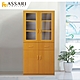 ASSARI-防潮防蛀塑鋼緩衝四門二抽高碗盤櫃(寬82x深42x180cm) product thumbnail 1