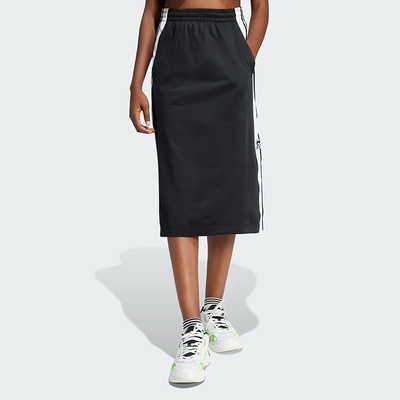 adidas 愛迪達 長裙 女款 運動裙 亞規 ADIBREAK SKIRT 黑 IU2527