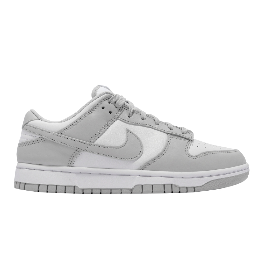 Nike 休閒鞋Dunk Low Retro 運動男女鞋經典款復刻皮革舒適穿搭滑板白灰