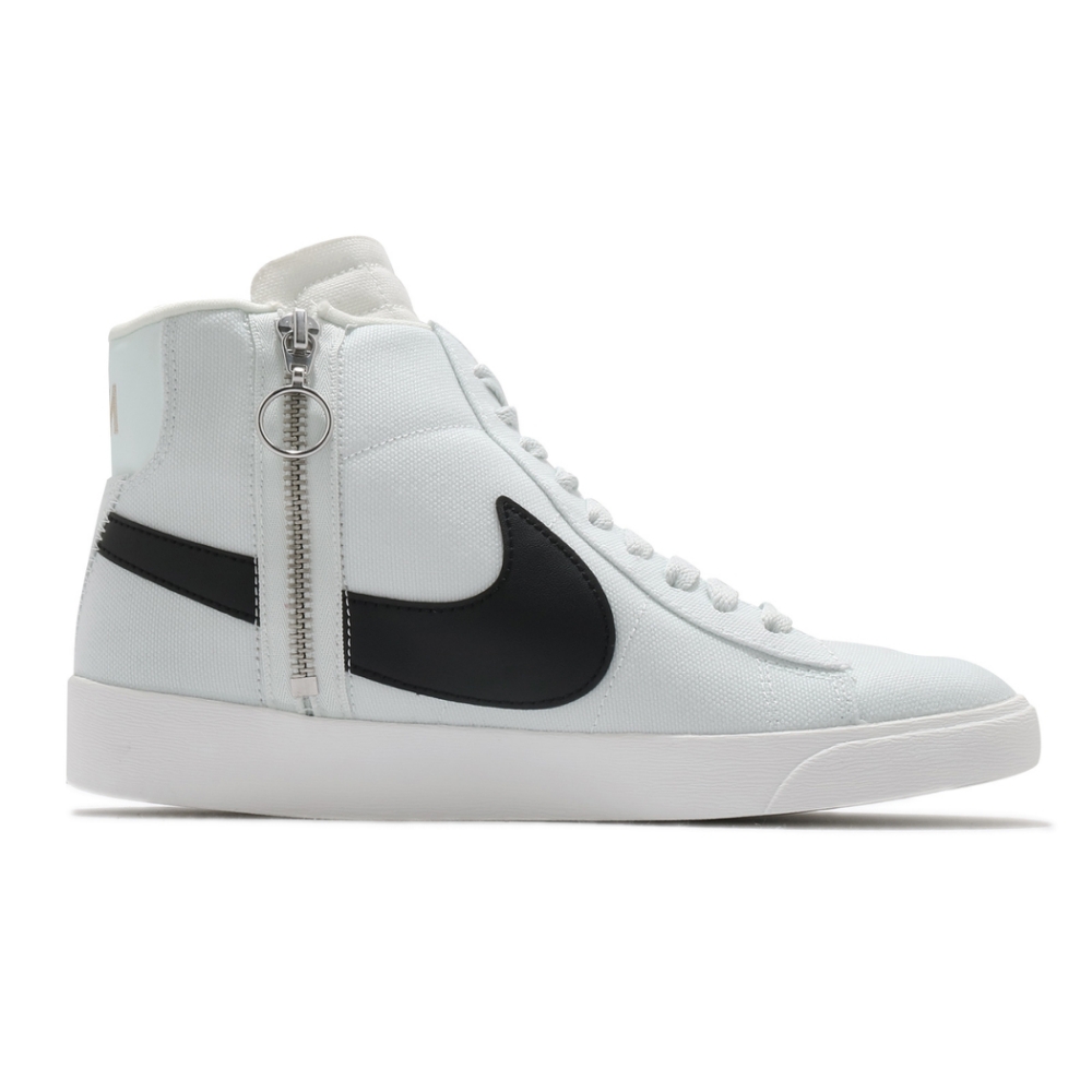 Nike 休閒鞋Blazer Mid Rebel 女鞋基本款簡約拉鍊造型穿搭球鞋白淺綠