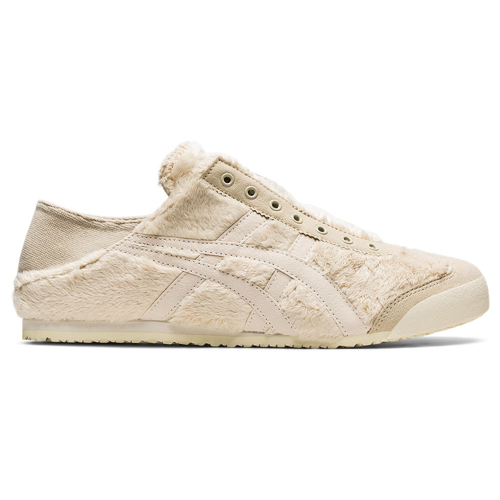 Onitsuka Tiger】鬼塚虎-米底絨毛米虎爪紋MEXICO 66 PARATY 休閒鞋