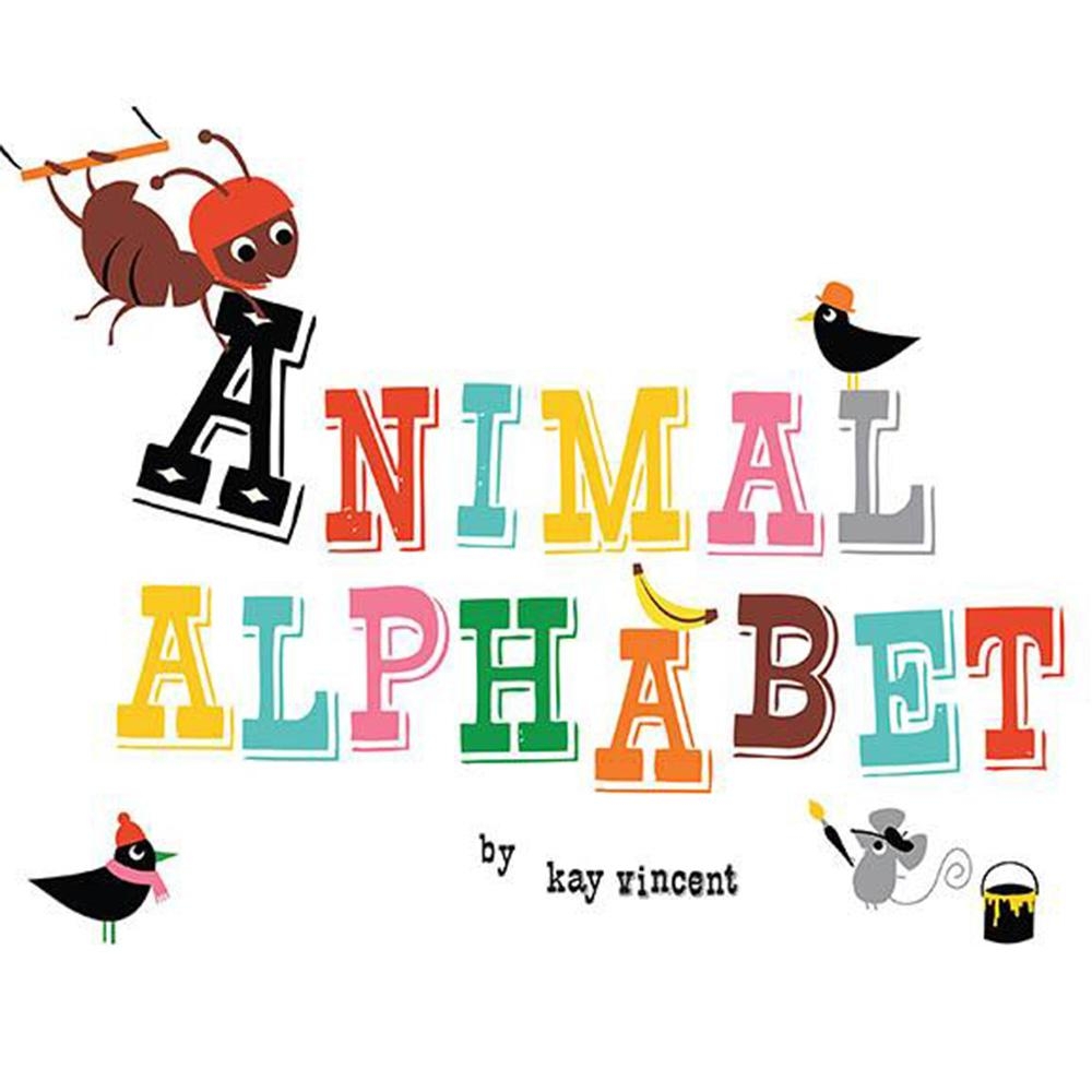 Animal Alphabet 認識字母 精裝繪本 | 拾書所