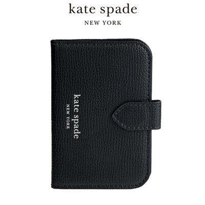 【kate spade】MagSafe 迷你掀蓋包 時尚黑