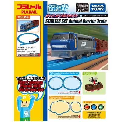 任選日本 S-38 動物載運列車入門組 TP90190 公司貨