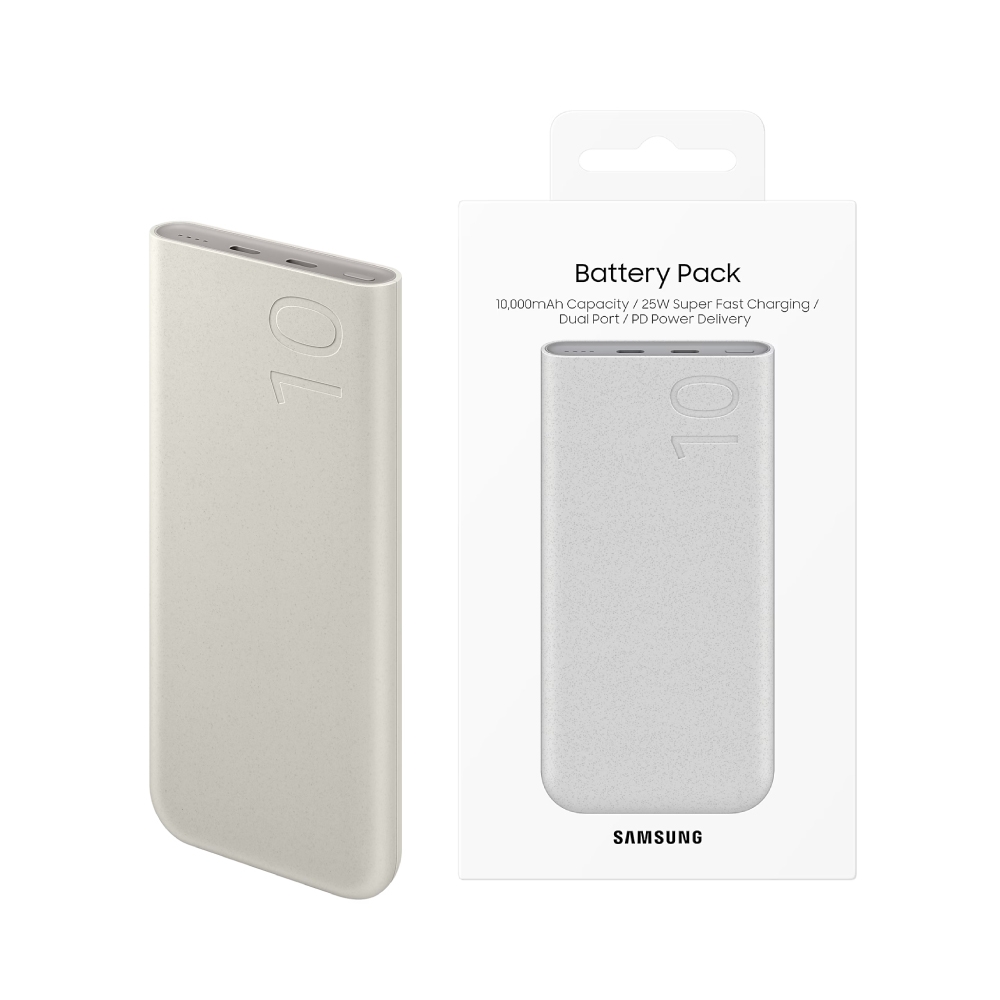 SAMSUNG 原廠 10000mAh 25W Type C雙向閃充行動電源 (EB-P3400)