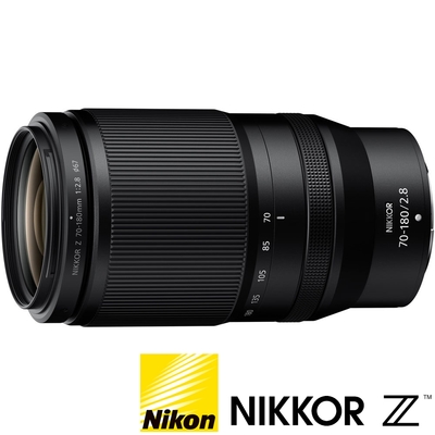 nikon nikkor z 70-180mm f2.8 (公司貨) 望遠大光圈變焦鏡 人像鏡 z 系列 全片幅無反微單眼鏡頭