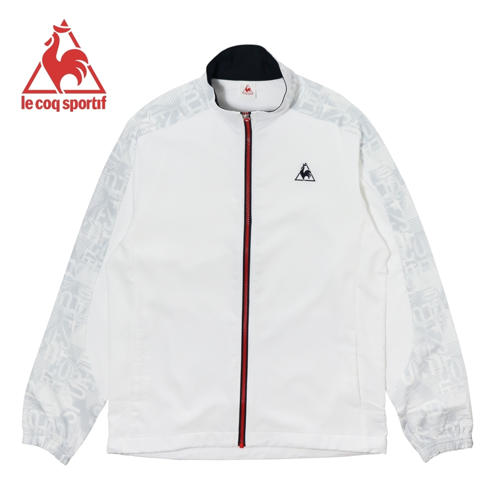 le coq sportif 法國公雞牌機能防曬運動外套 男-白