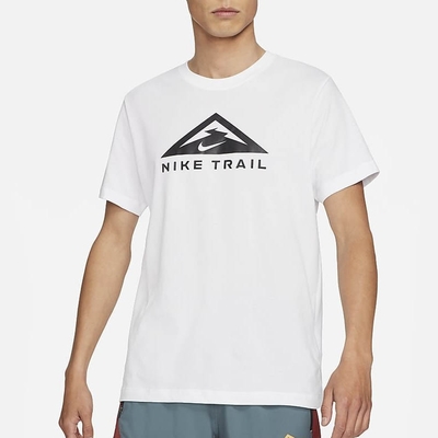 NIKE 耐吉 上衣 男款 短袖上衣 運動 AS U NK DF TEE SS TRAIL 白 CZ9804-101