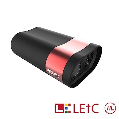 LEtC BAT EYE 多功能自行車燈兼攝影紀錄器 黑