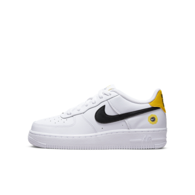 NIKE  AIR FORCE 1 LV8 (GS) 大童休閒鞋-白-DM0983100