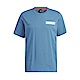 Adidas TH REF TEE IA8112 男 短袖 上衣 T恤 亞洲版 運動 訓練 休閒 寬鬆 棉質 藍 product thumbnail 1