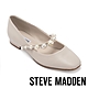 STEVE MADDEN-GIORGI 真皮珍珠鍊瑪莉珍鞋-米白色 product thumbnail 1