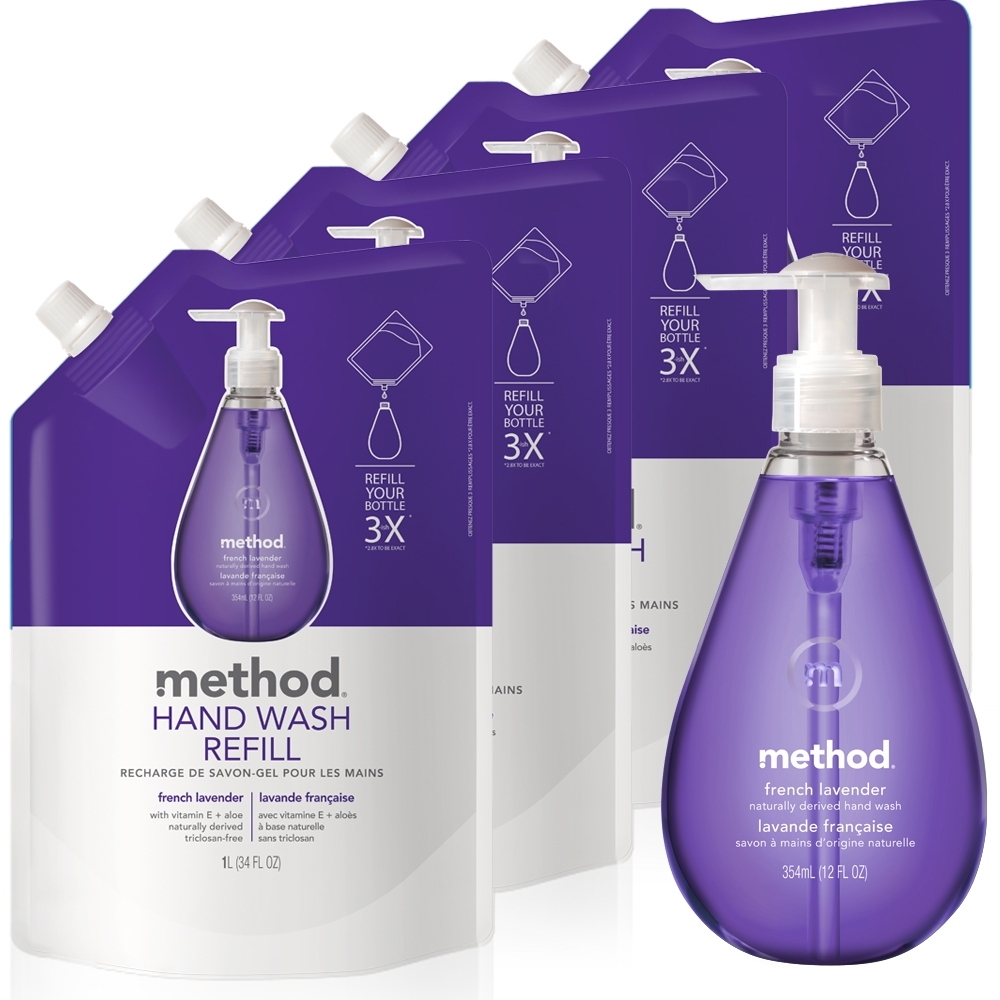 Method 美則法式薰衣草洗手乳1+4件(特惠組)