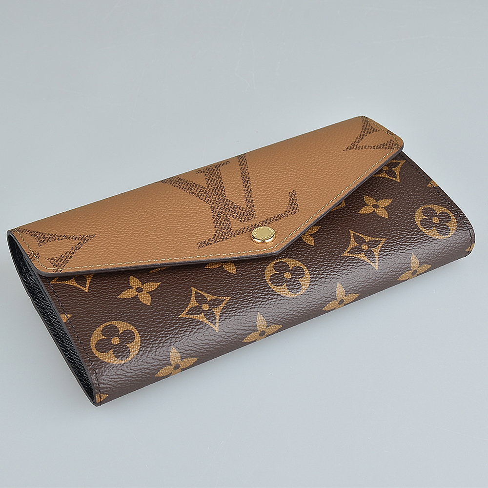 M80726 Louis Vuitton Monogram Reverse Sarah Wallet