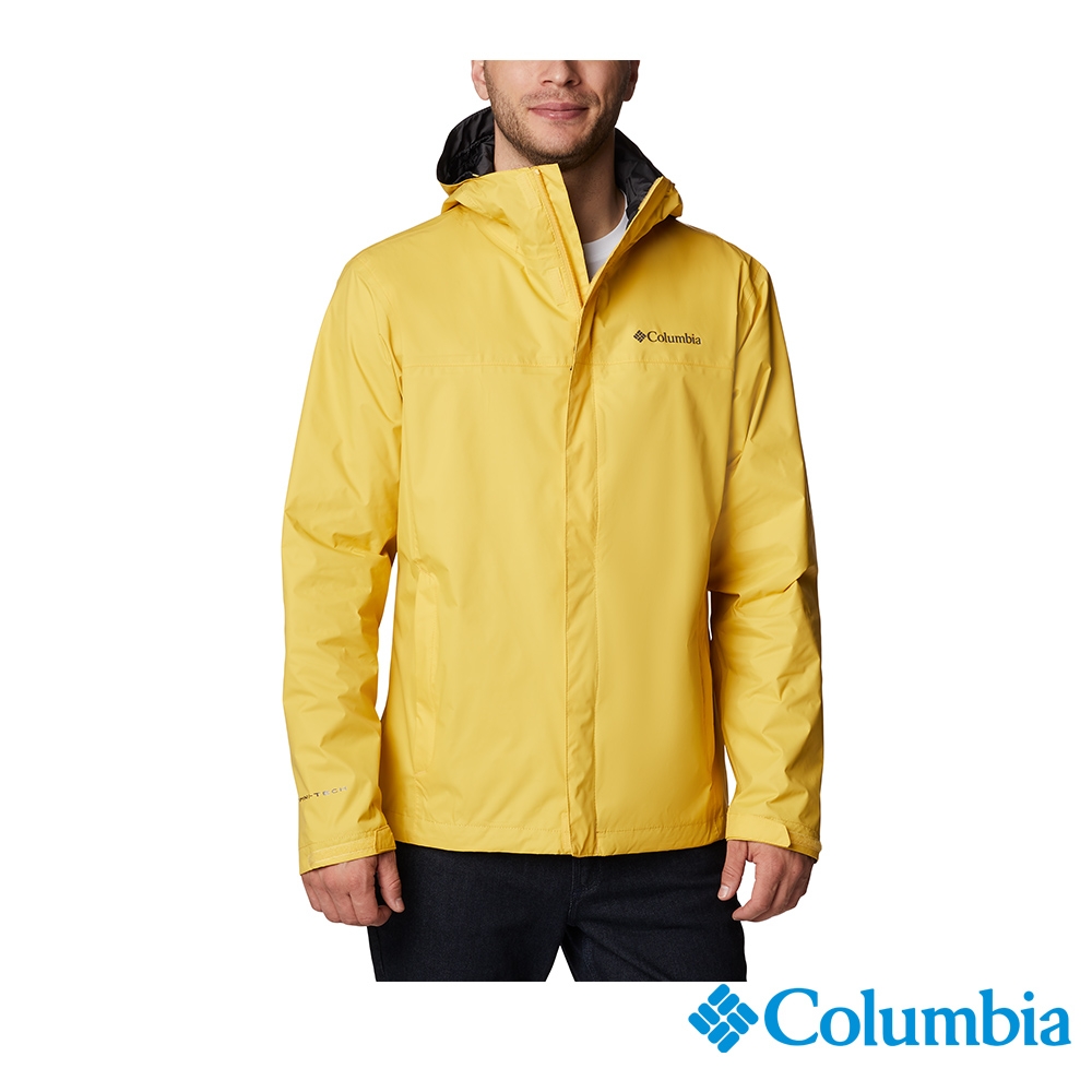 Columbia哥倫比亞 男款-OT防水外套-黃色 URE24330YL / S23